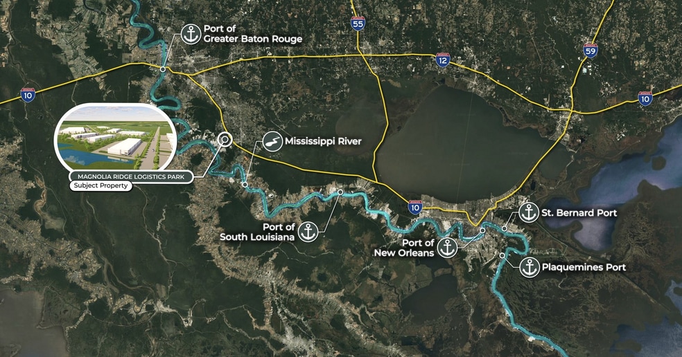 More Photos Of Industriplex Ave, Geismar Land For Sale