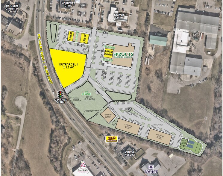 Primary Photo Of 1919 N Mount Juliet Rd, Mount Juliet Storefront Retail Office For Lease