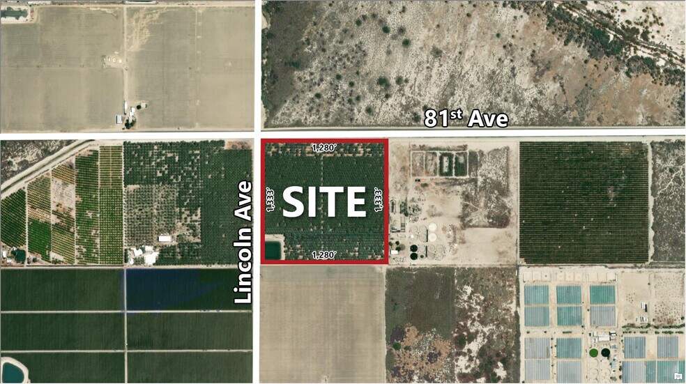 More Photos Of SEC Lincoln St & 81st Ave ave, Thermal Land For Sale