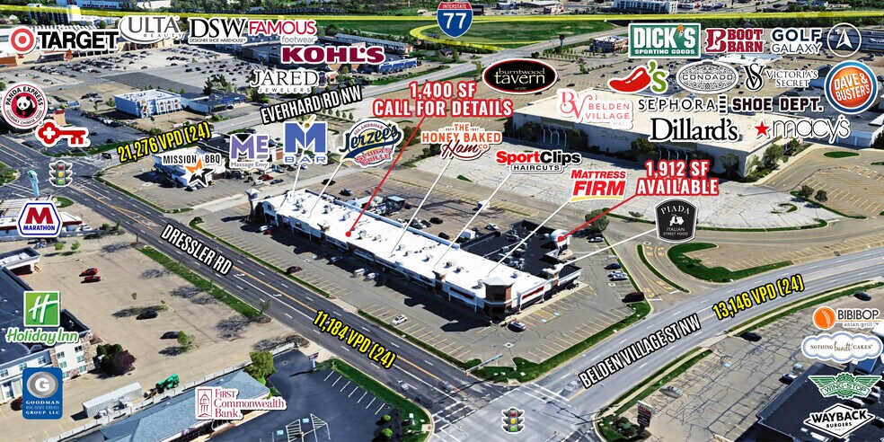 More Photos Of 5200-5260 Dressler Rd NW, Canton Unknown For Lease