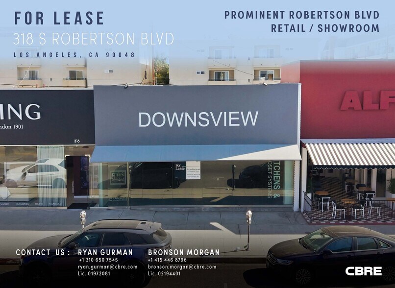 Primary Photo Of 316-318 S Robertson Blvd, Los Angeles General Retail For Lease