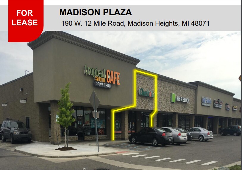 Primary Photo Of 100-200 W Twelve Mile Rd, Madison Heights Unknown For Lease