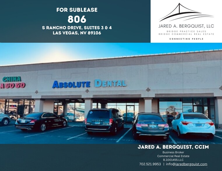 Primary Photo Of 860 S Rancho Dr, Las Vegas General Retail For Lease