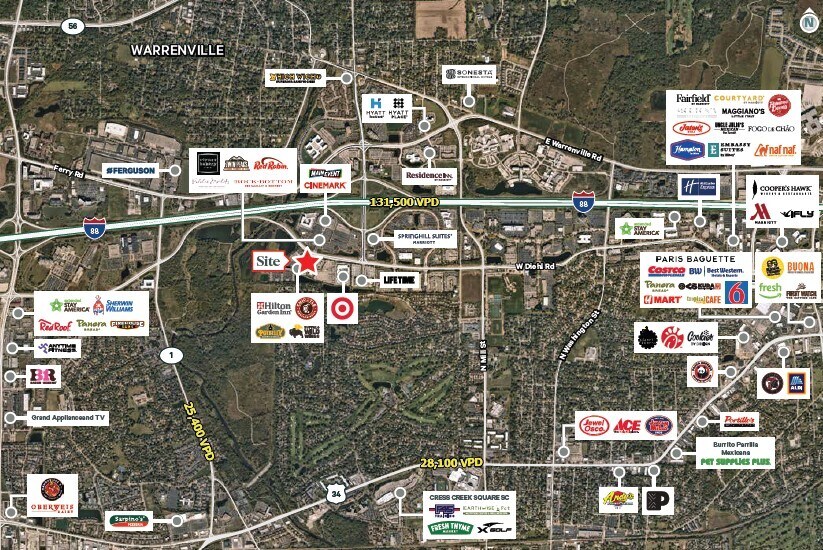 More Photos Of 28301 Diehl Rd, Warrenville Land For Lease