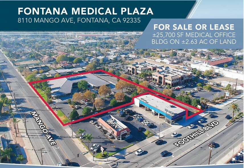Primary Photo Of 8110 Mango Ave, Fontana Medical For Sale