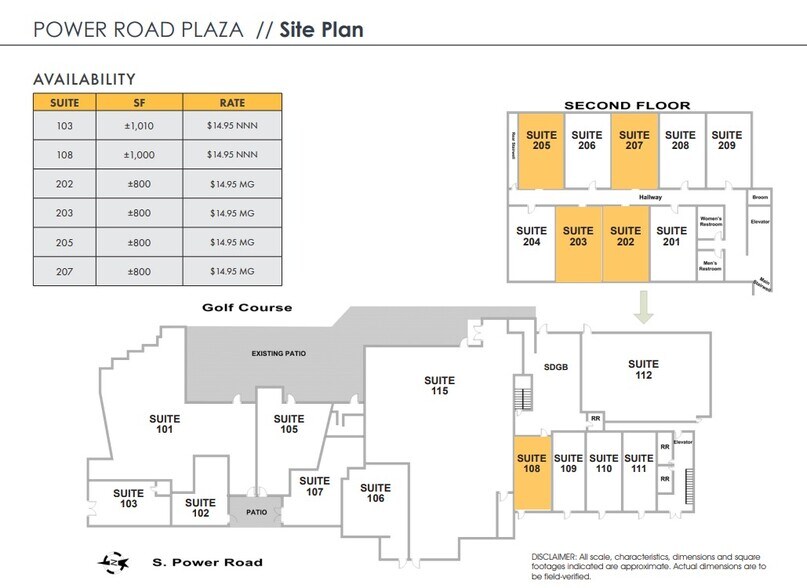 More Photos Of 801-835 S Power Rd, Mesa Storefront Retail Office For Lease