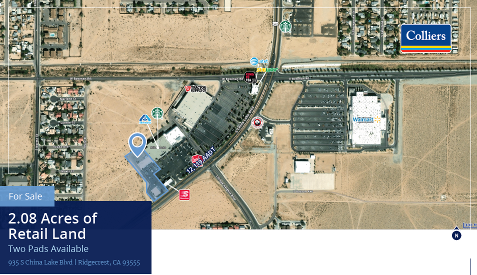 Primary Photo Of 935 S China Lake Blvd, Ridgecrest Land For Sale