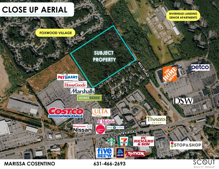 Primary Photo Of 483 Mill Road, Riverhead Land For Sale