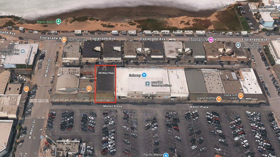 More Photos Of 480 Manor Plz, Pacifica General Retail For Lease