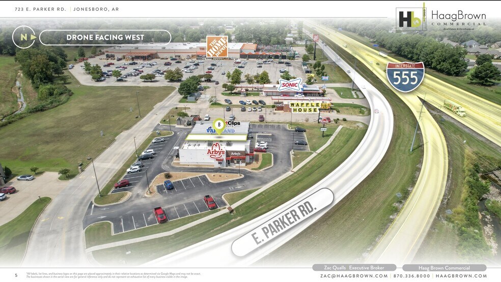 More Photos Of 723 E Parker Rd, Jonesboro Fast Food For Lease