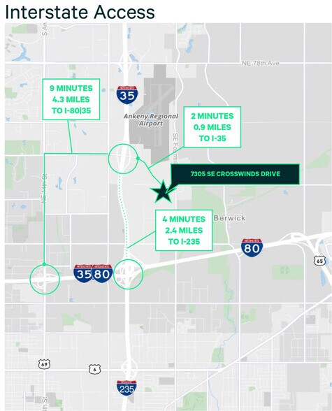 More Photos Of 7305 SE Crosswinds Dr, Ankeny Distribution For Lease