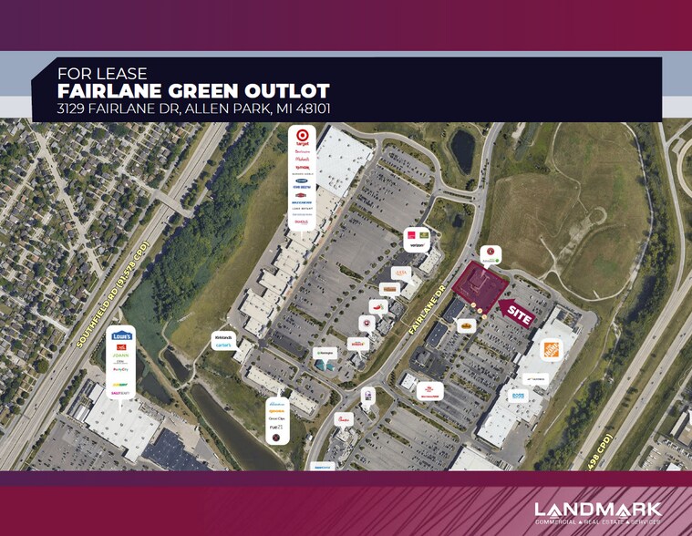 Primary Photo Of 3125-3129 Fairlane Dr, Allen Park Freestanding For Lease