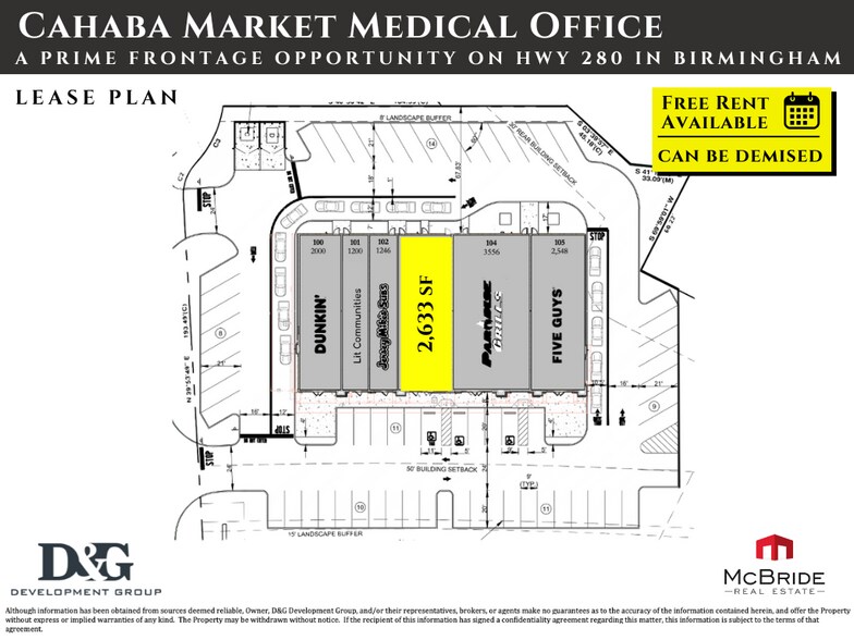 More Photos Of 5413 US 280, Hoover Freestanding For Lease