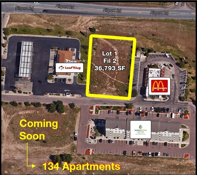 More Photos Of 515 Airport Creek Pt, Colorado Springs Land For Lease