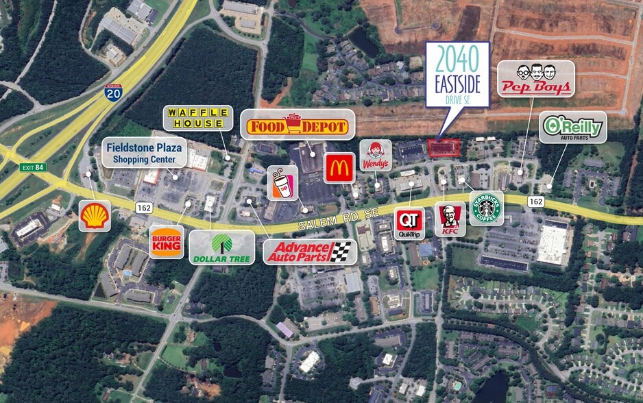More Photos Of 2040 Eastside Dr, Conyers Storefront Retail Office For Sale