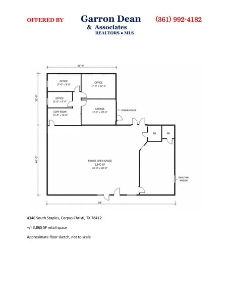 More Photos Of 4346 S Staples St, Corpus Christi Freestanding For Lease