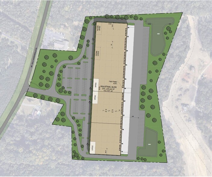 More Photos Of 11006 Mount Holly Huntersville Rd, Huntersville Distribution For Lease