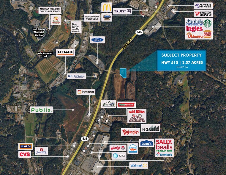 Primary Photo Of HW 515, Ellijay Land For Sale