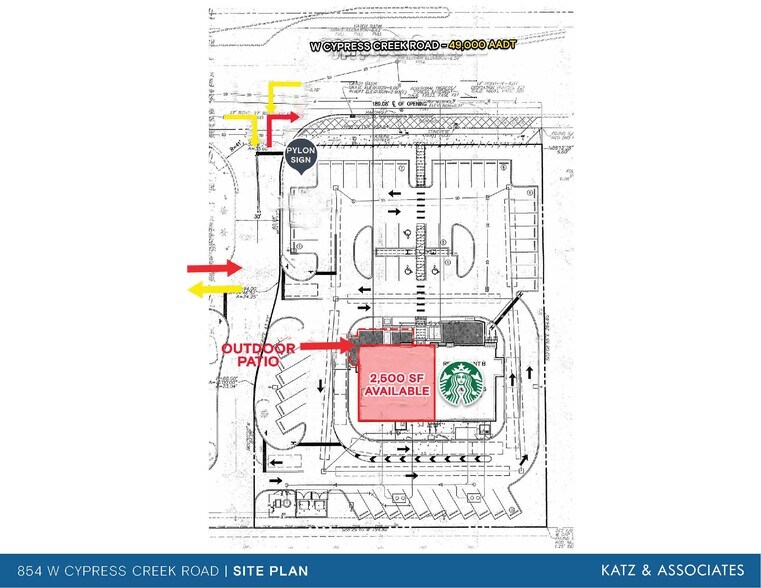 More Photos Of 850 W Cypress Creek Rd, Fort Lauderdale Freestanding For Lease