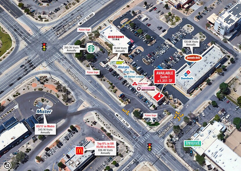 More Photos Of 8101 San Pedro Dr NE, Albuquerque General Retail For Sale