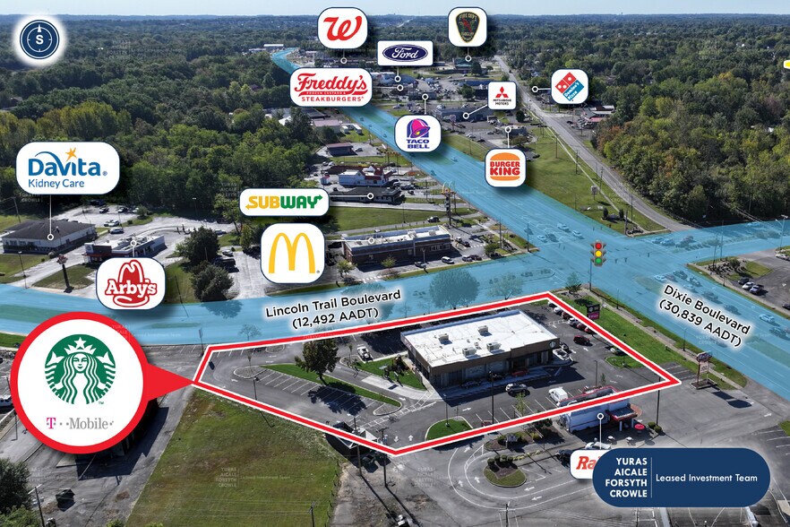 More Photos Of 100 N Dixie Blvd, Radcliff Storefront Retail Office For Sale