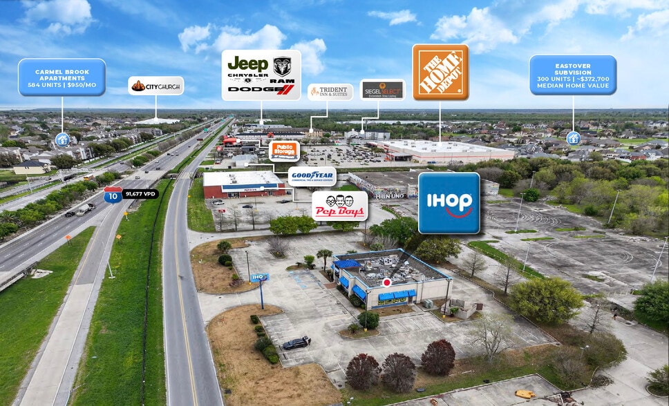 More Photos Of 12150 I-10 Service Rd, New Orleans Restaurant For Sale