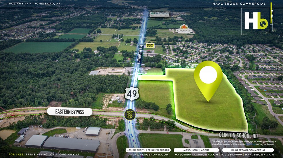 More Photos Of 5922 Hwy 49 N, Jonesboro Land For Sale