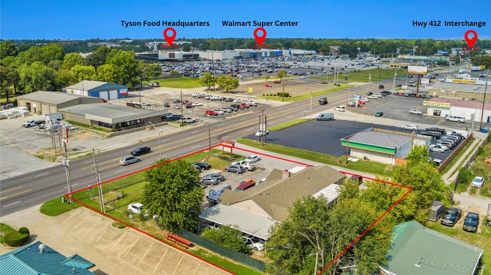 Primary Photo Of 2305 S Thompson St, Springdale Freestanding For Sale