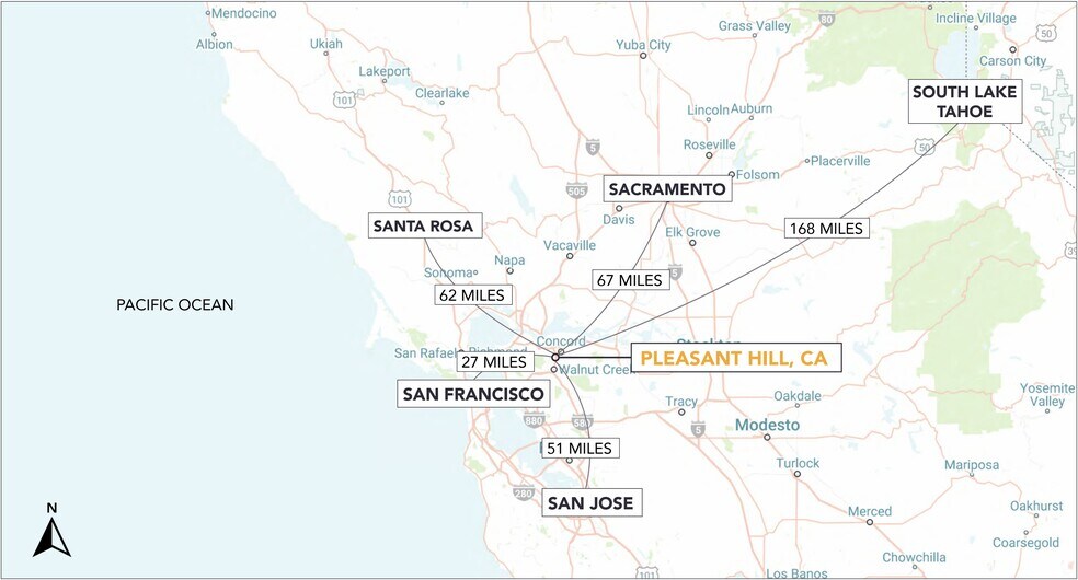 More Photos Of 545 Contra Costa Blvd, Pleasant Hill General Retail For Sale