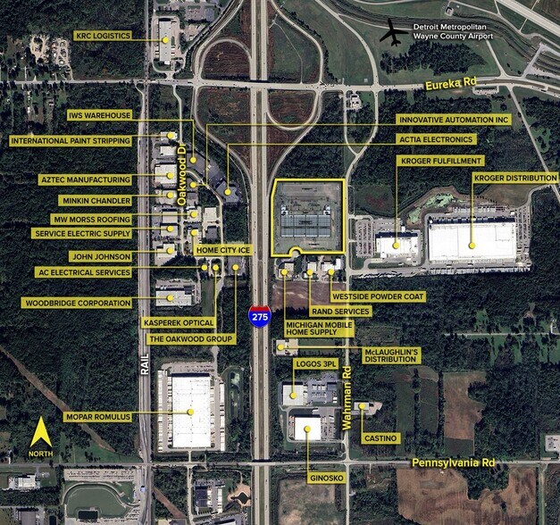 More Photos Of 15670 Wahrman St, Romulus Refrigeration Cold Storage For Lease