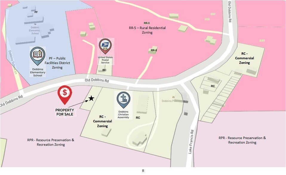 Primary Photo Of 10376 Old Dobbins rd, Dobbins Land For Sale