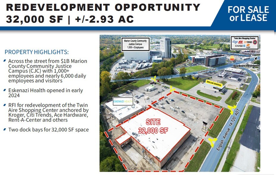 Primary Photo Of 3415 English Ave, Indianapolis Land For Sale