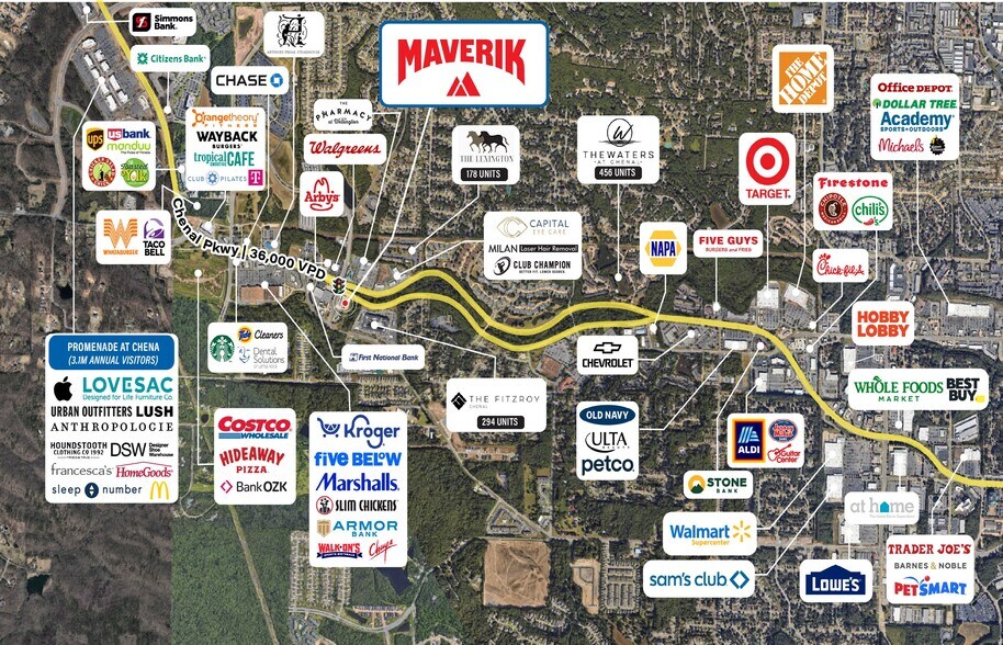 More Photos Of 15617 Chenal Pky, Little Rock Convenience Store For Sale