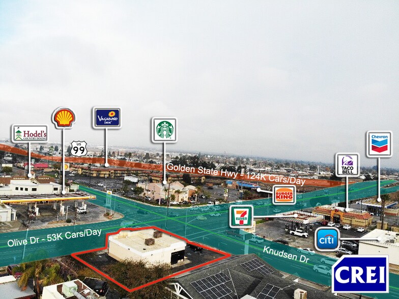 More Photos Of 5301 Olive Dr, Bakersfield Freestanding For Lease