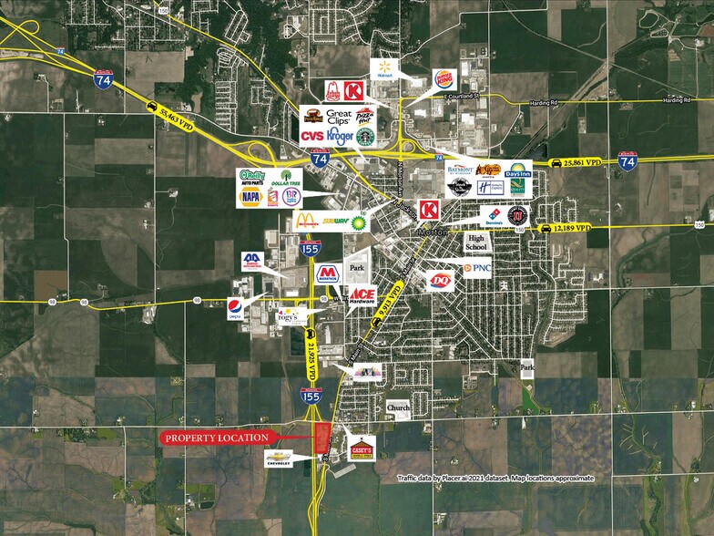 More Photos Of 1925-2141 S Main St, Morton Unknown For Lease