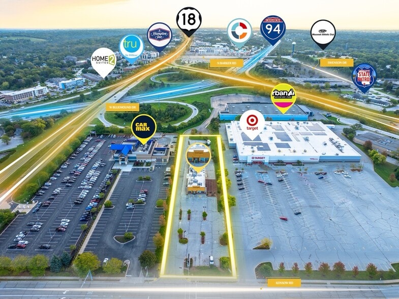 Primary Photo Of 2423 N Kossow Rd, Waukesha Restaurant For Lease