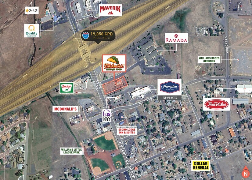 More Photos Of 888 N Grand Canyon Blvd, Williams Fast Food For Sale