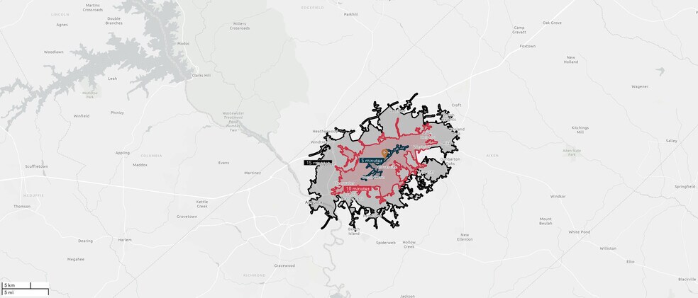 More Photos Of 1982 Jefferson Davis Hwy, Graniteville Showroom For Sale
