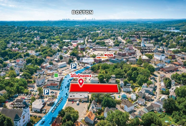 Primary Photo Of 506 Main St, Woburn Drugstore For Sale