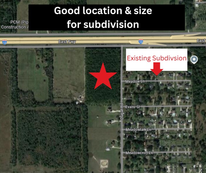 More Photos Of 14.670ac IH-10, Winnie Land For Sale