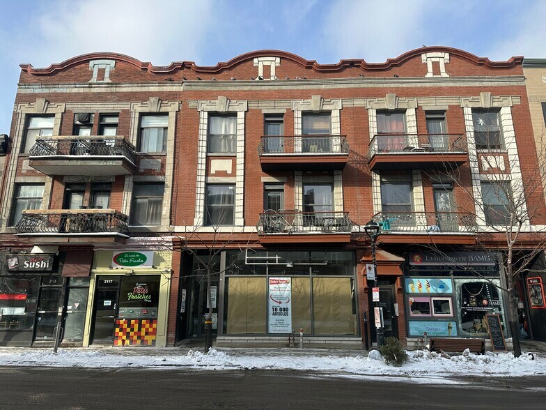 Primary Photo Of 2117-2129 Du E, Mont-Royal Storefront Retail Residential For Lease