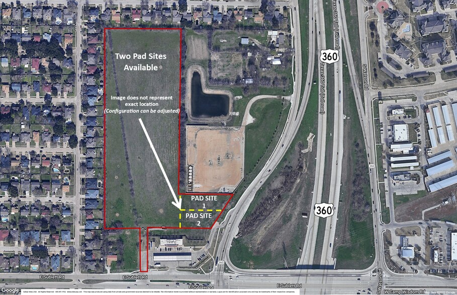 More Photos Of NWQ State Highway 360 & Sublett Rd, Arlington Land For Sale