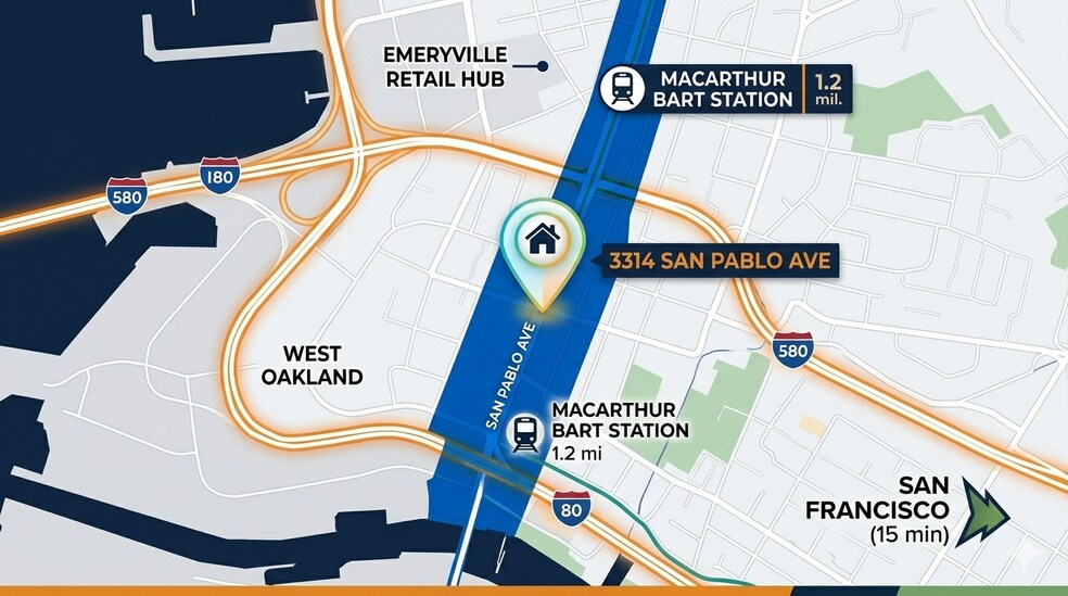 More Photos Of 3314 San Pablo Ave, Oakland Land For Sale