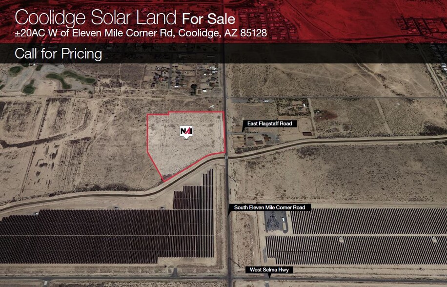 Primary Photo Of NEC Flagstaff Rd & Eleven Mile Corner Rd, Casa Grande Land For Sale