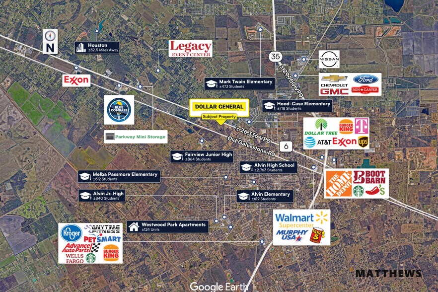 More Photos Of 1915 W Highway 6, Alvin Freestanding For Sale