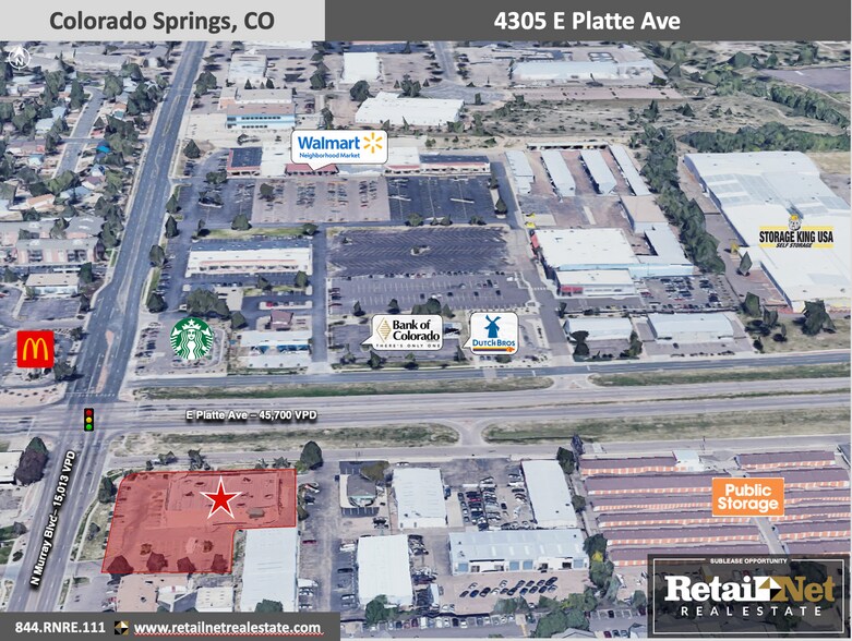 More Photos Of 4305 E Platte Ave, Colorado Springs Freestanding For Lease