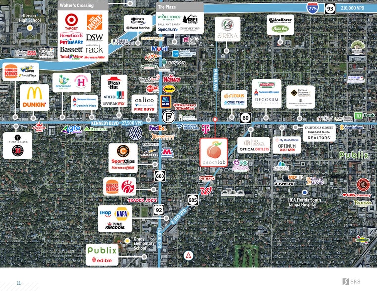 More Photos Of 3401 W Kennedy Blvd, Tampa Freestanding For Sale