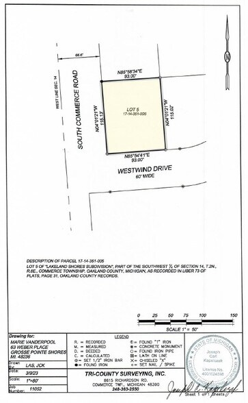 More Photos Of 0 Oakley Park Rd, Commerce Township Land For Sale