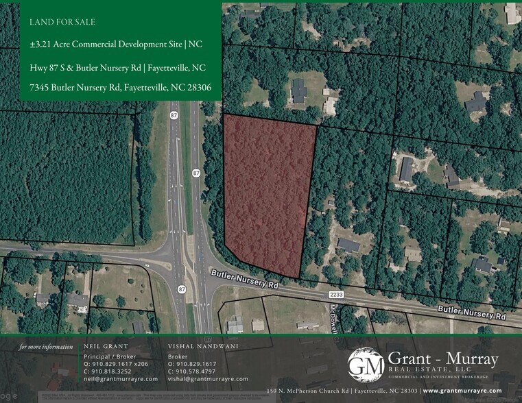 Primary Photo Of 7345 Butler Nursery Rd, Fayetteville Land For Sale