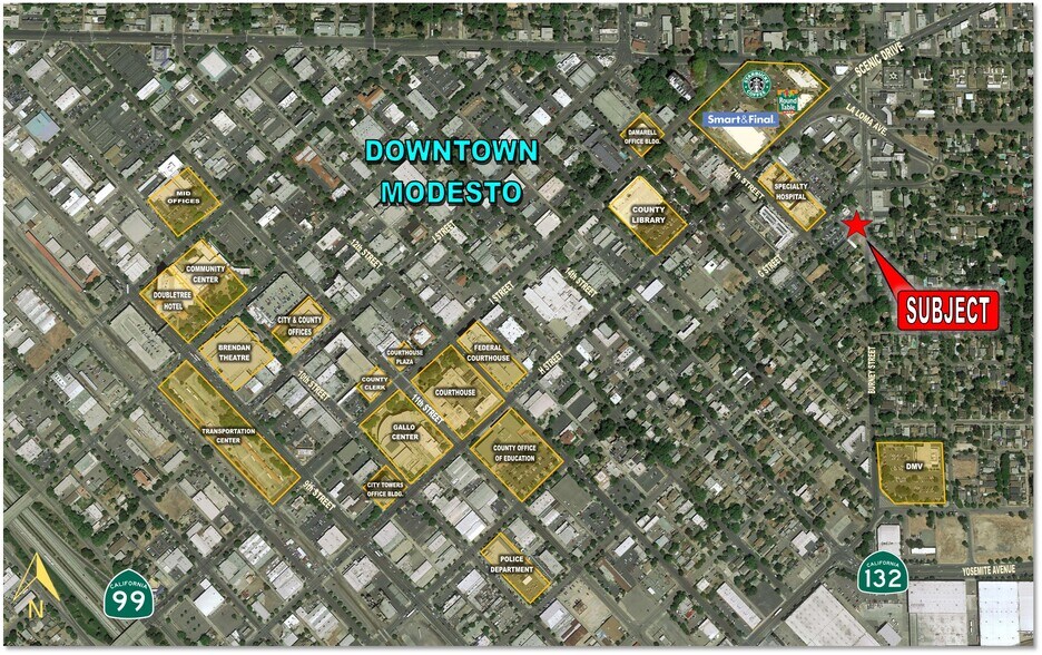 More Photos Of 337 Burney St, Modesto Loft Creative Space For Sale